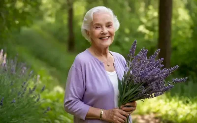Corina de 85 años Amor con una sonrisa brillante