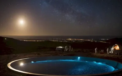 Cúpula telescópica maciza