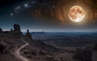 Un vasto cielo lleno de estrellas