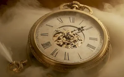 una cara de reloj